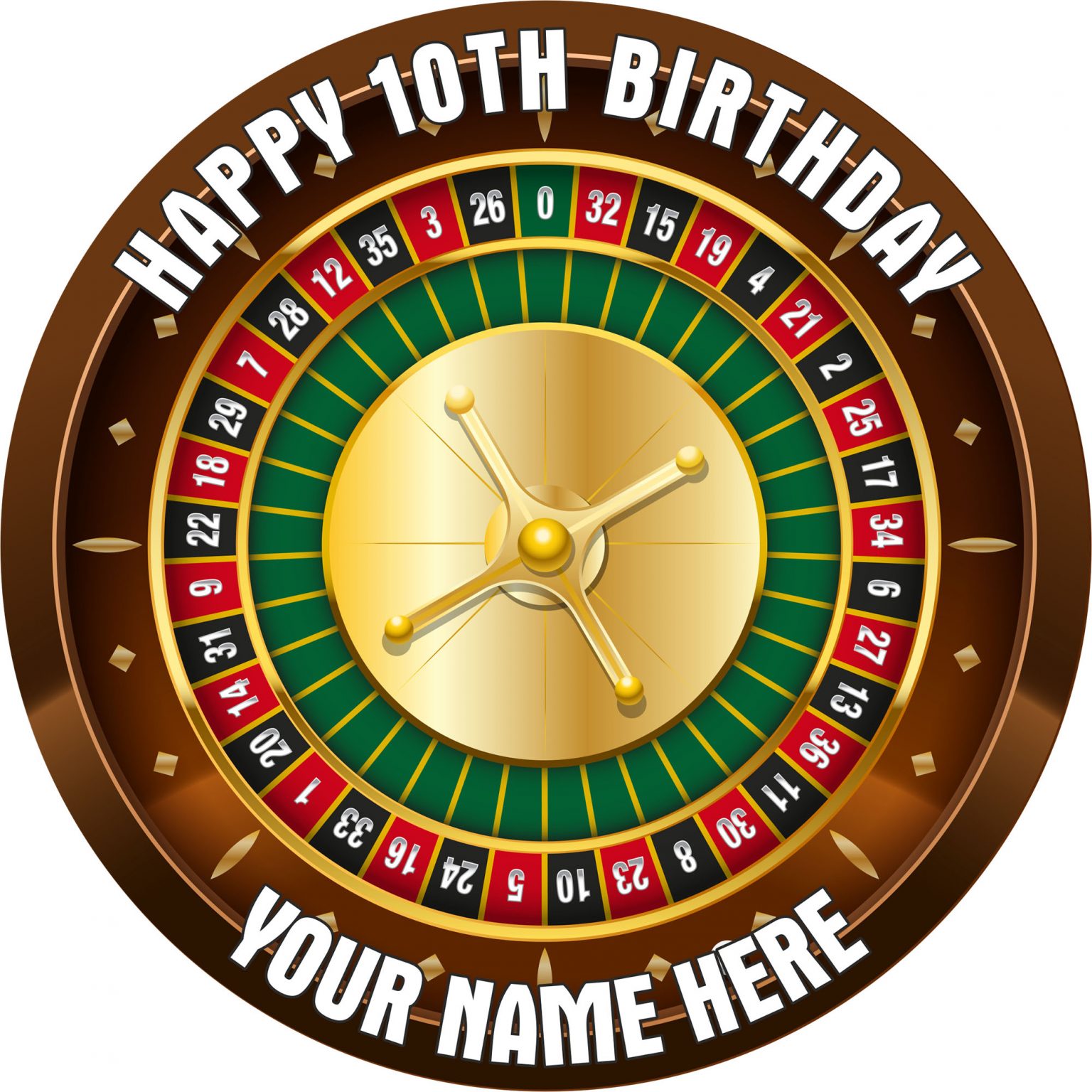 Roulette Wheel Toptacular